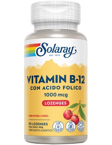 Vitamina B12 Sin Azucar 2000 Mcg  90 Comp