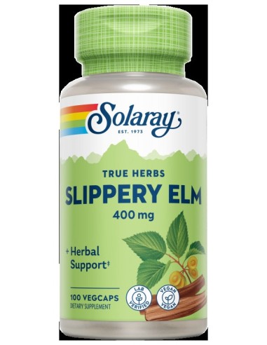 Solaray Slippery Elm Bark Ulmus Rubra 400Mg 100Caps