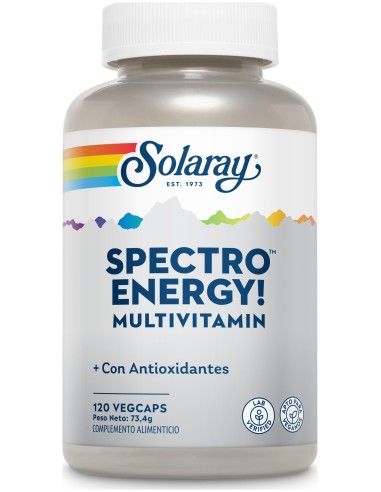 Solaray Spectro Energy Multivitamin 120Caps