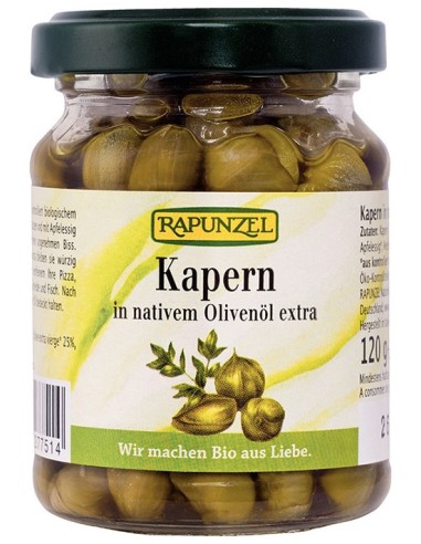 Rapunzel Alcaparras Aceite Oliva 120G