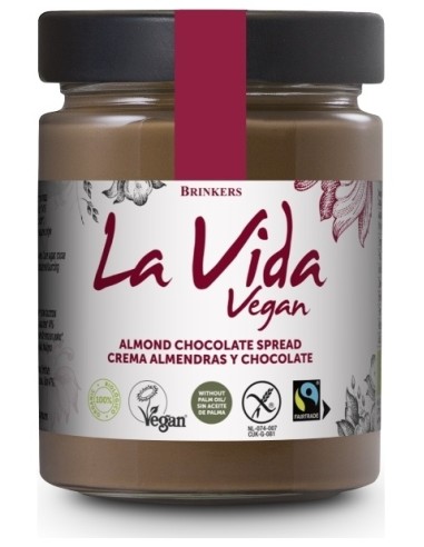 La Vida Vegan Crema Cacao Almendras 270G