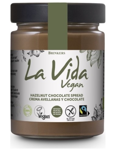 La Vida Vegan Crema Chocolate Avellanas 270G