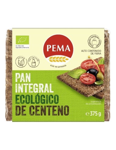 Pan Centeno Integral Pema 375 G