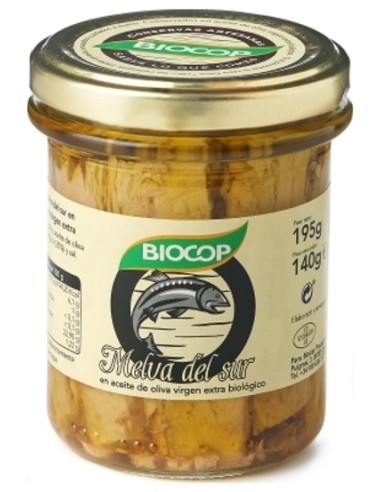 Biocop Melva Filetes Bio 195 G