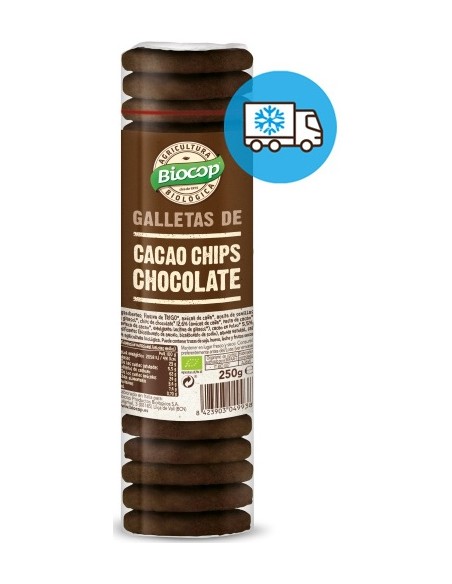Biocop Gall. Cacao Chips Choco Bio 250G