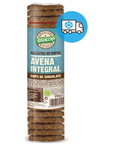 Galleta Copos Avena Integral Chips Choco 250 G