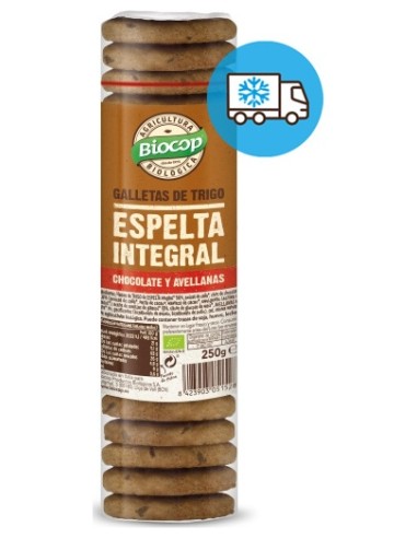 Galleta Trigo Espelta Integral Choco Avellana 250G