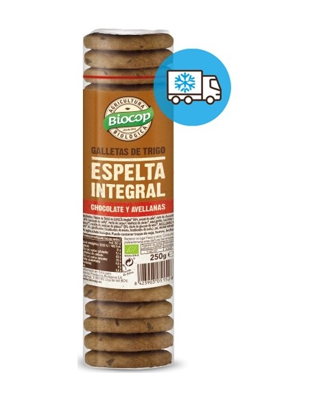 Galleta Trigo Espelta Integral Choco Avellana 250G