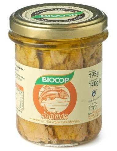 Biocop Salmon Filetes Bio 195G