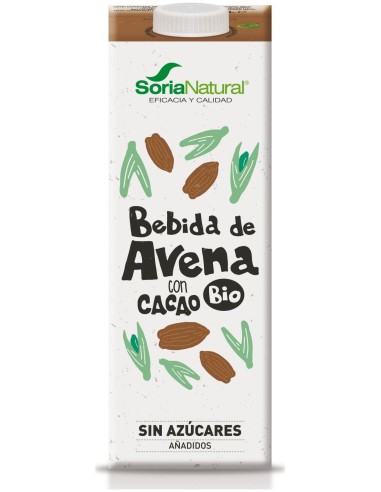 Pack Bebida Avena Cacao Bio 6 X 1 Litro S/Azucar