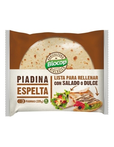 Piadina Trigo Espelta 225 G