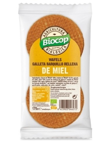 Biocop Wafels Miel Bio 175G