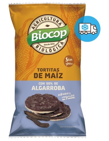 Biocop Tort. Maiz Algarroba Bio 100G