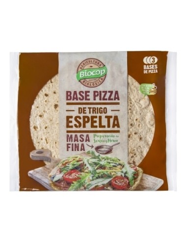 Base Pizza Masa Fina Trigo Espelta 390 G