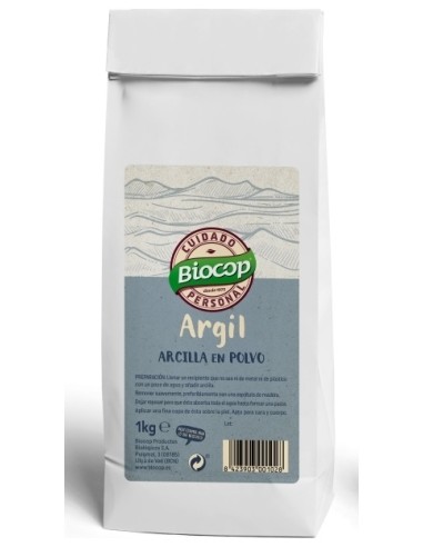 Biocop Arcilla Blanca Argil Uso Exter 1Kg