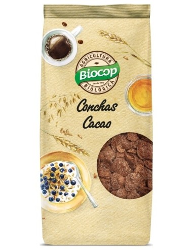 Biocop Cereales Conchas Cacao Bio 250G