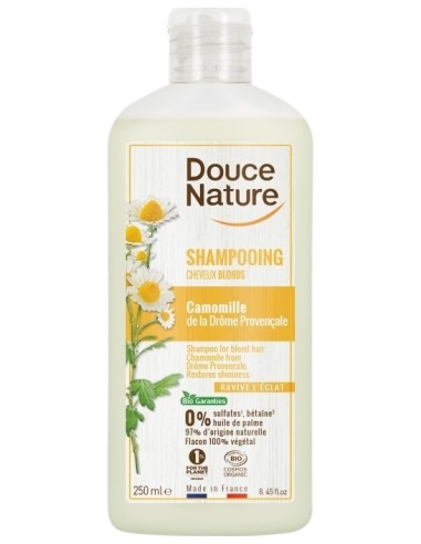 Douce Nature Champu Manzanilla Cabello Rubio Bio 250Ml