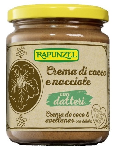 Rapunzel Crema De Coco Y Avellanas Datiles Bio 250G