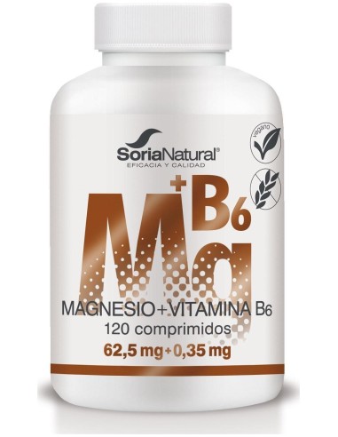 Magnesio + Vit B6120 Comp X 1550 Mg Lib Prolongada