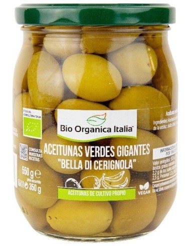 Aceituna Verde Gigante 550 G