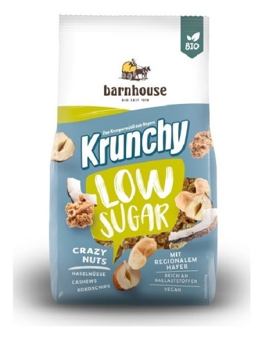 Muesli Krunchy F Secos Bajo Azuc Crazy Nuts 375 G