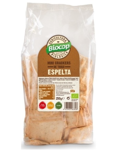 Biocop Mini Crackers Trigo Espelta 250G