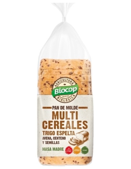 Pan Molde Trigo Espelta Multicereales  400 G