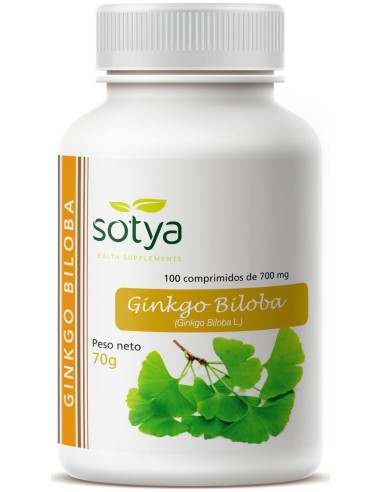 Ginko Biloba 700 Mg Sotya 100 Comprimidos