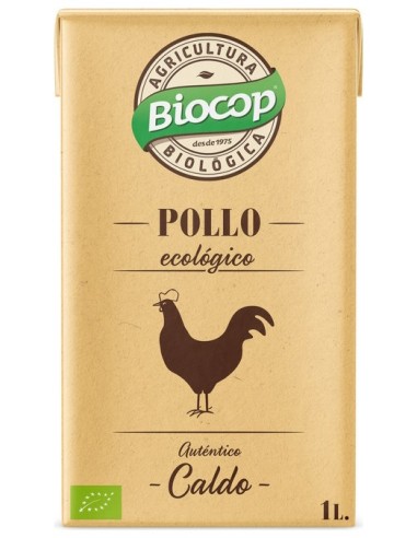 Caldo Pollo Autentico Biocop 1 Litro