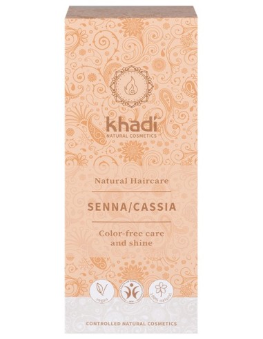 Khadi Henna Cassia Neutra 100% Pura 100G