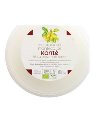 Labiatae Manteca De Karité 100% Pura 100Ml