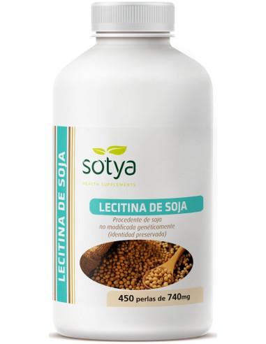 Sotya Lecitina De Soja 500Mg 450 Perlas