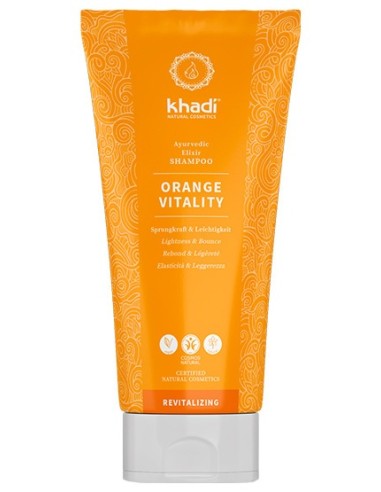 Khadi Champú Vitalidad Naranja 200Ml