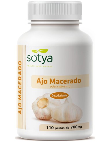 Sotya Ajo Macerado 500Mg 110 Perlas