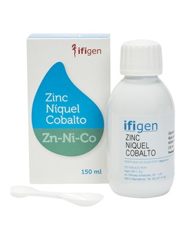 Ifigen Oligo Zinc Níquel Cobalto Gotas 150Ml