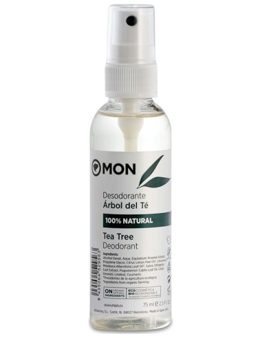 Mon Desodorante Arbol De Té Spray 75Ml