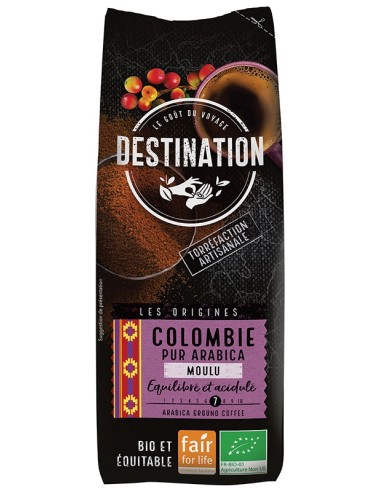 Cafe Molido Colombia 100% Arabiga Bio 250 G