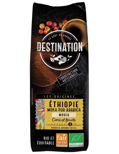 Destination Cafe Molido Etiopia Moka 100% Arabica 250G