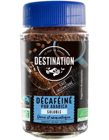 Cafe Soluble 100% Arabica Liof. Descafe. Bio 100 G