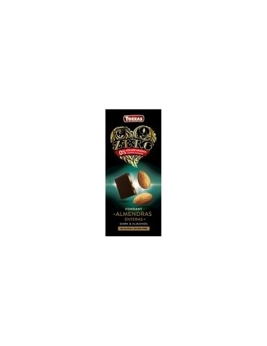 Zero Negro 72 % Cacao Con Almendras Enteras 150 G