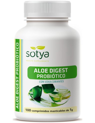 Aloe Digest Probiotico 100 Comp Masticable 1 G