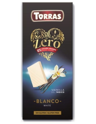 Zero Chocolate Blanco  Vainilla Del Indico  100 G