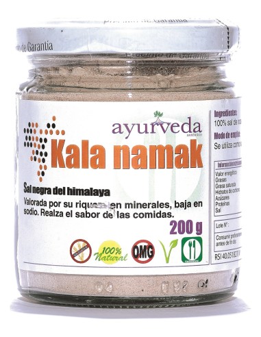 Kala Namak 200 Gr (Sal Negra Del Himalaya)