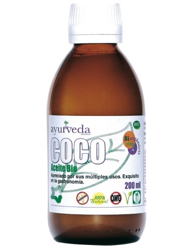 Ayurveda Aceite De Coco Puro 500 Ml