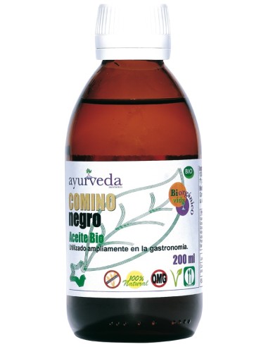 Aceite De Comino Negro Puro 200 Ml