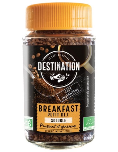 Destination Café Soluble Desayuno Bio 100G