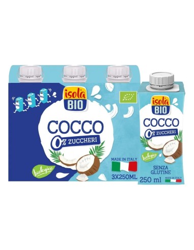 Pack Bebida De Coco On The Go Bio 3 X 250 Ml