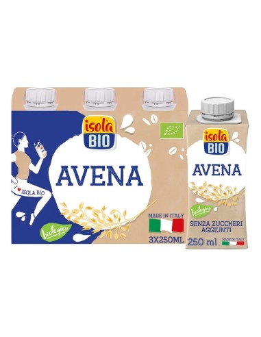 Pack Bebida De Avena On The Go Bio 3 X 250 Ml