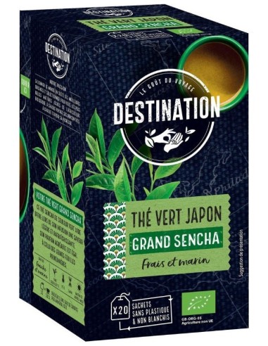 Te Verde Sencha Japon Sobres Bio 20 X 2 G