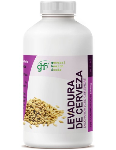 Ghf Levadura De Cerveza 500Mg 600Comp